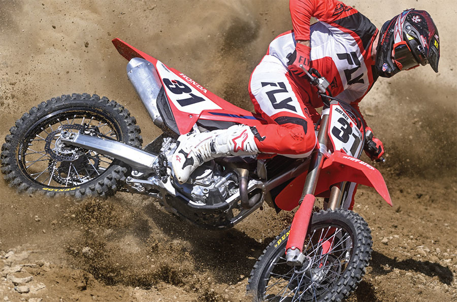the standard honda crf450r