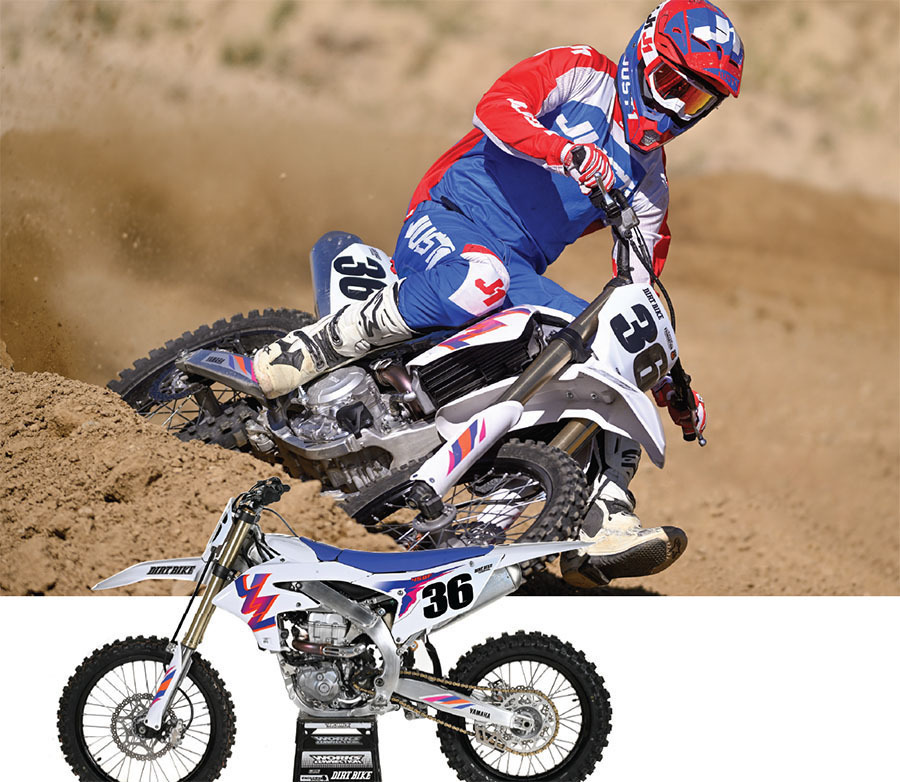 the yamaha yz450f