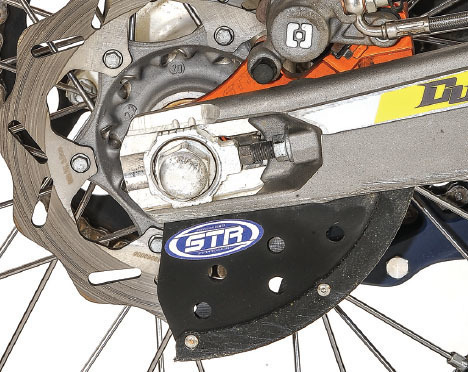 system tech racing rear disc guard