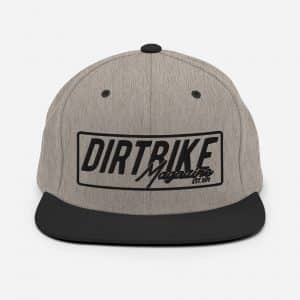 Dirt Bike logo Snapback Hat